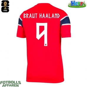 Norge Erling Haaland #9 Hemmatröja VM 2026 Kortärmad